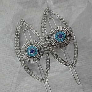 Evil Eye Barrettes